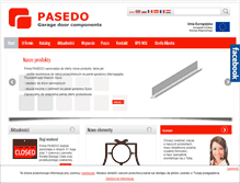 Tablet Screenshot of pasedo.pl
